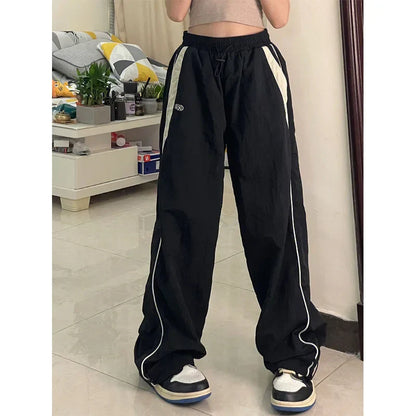 Retro Broeken Hoge Waist Helder Leer Look - StudioMarella