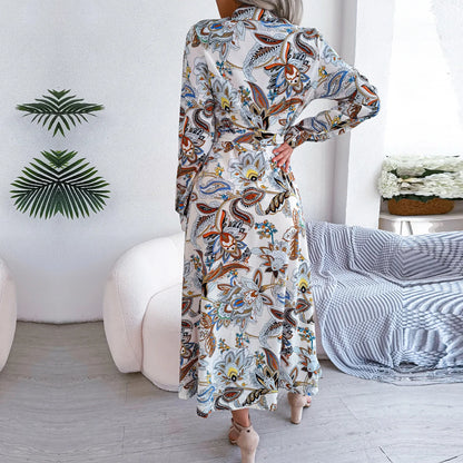 Bloemenjurk Zomerjurk Vrouwelijk Lente Model