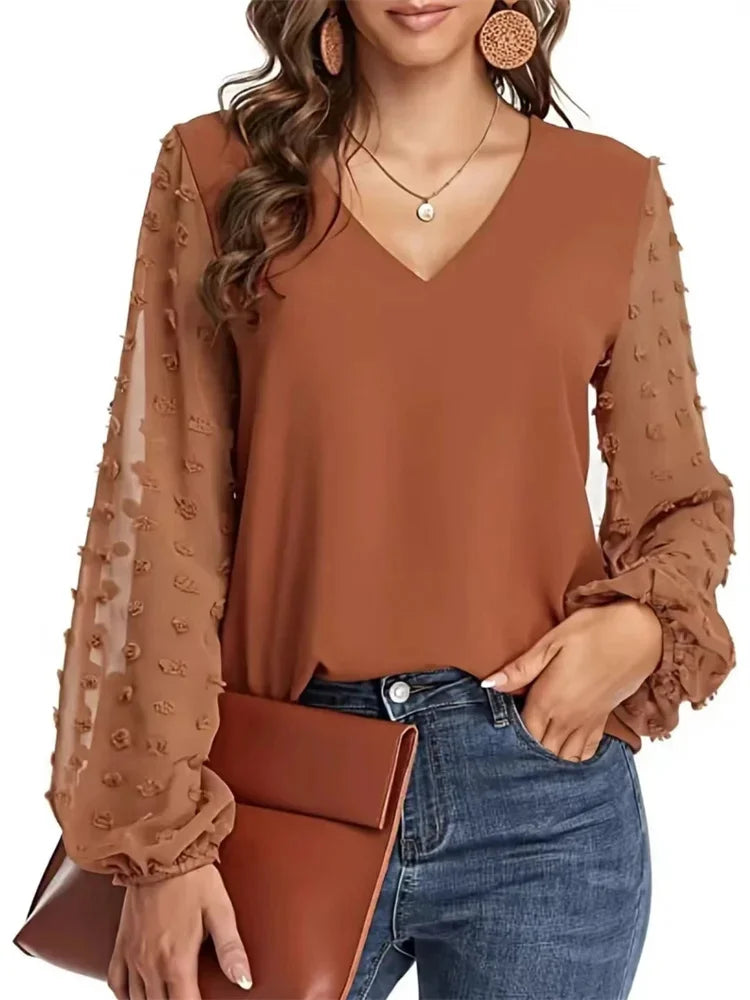 Vrouwen Blouse Lente Zomer Stijlvol en Luchtig