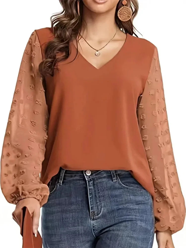 Vrouwen Blouse Lente Zomer Stijlvol en Luchtig