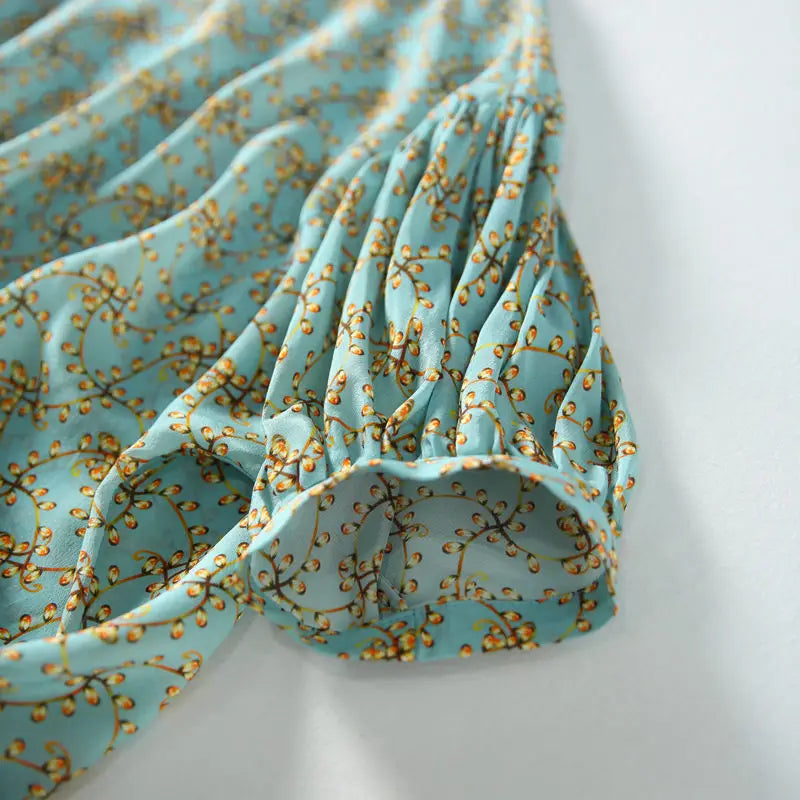 Lente Blouse Vrouwelijk Verfrissend Zomer Jurkje