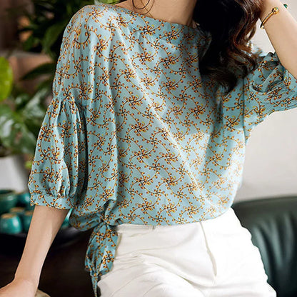 Lente Blouse Vrouwelijk Verfrissend Zomer Jurkje