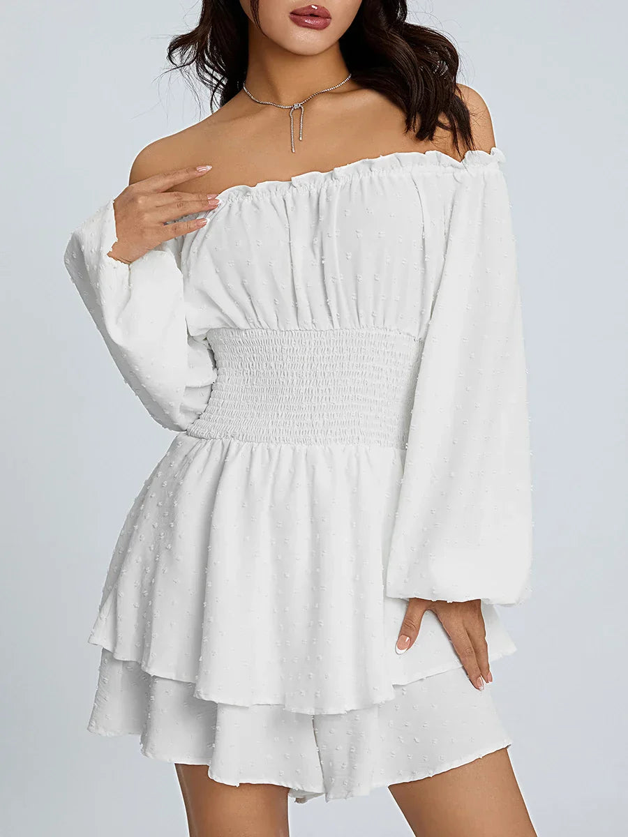Jumpsuit Zomer Vrouwelijk Elegant Lange Mouw