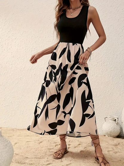 Dames Luchtige Maxi Zomerjurk - Claas