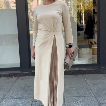 Dames Lange Gala Jurk Zwart Formele Avondjurk Maxi Model - StudioMarella