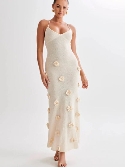 Dames Zomerjurk Maxi Jurk Open Rug Comfortabel - StudioMarella