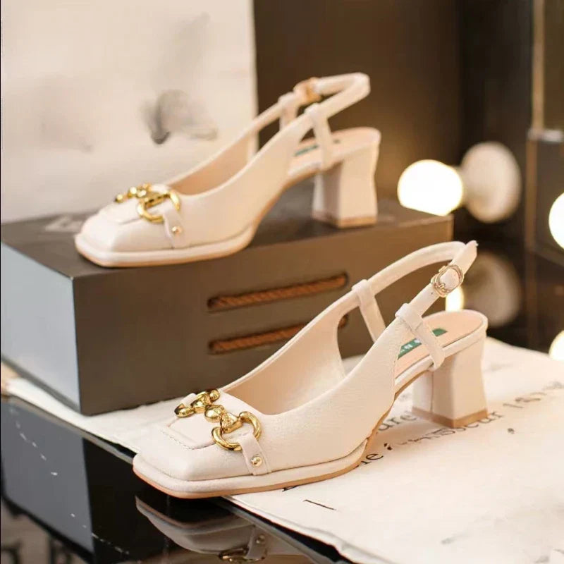 RivieraGlow Sandalen Franse Stijl Zomer Chic