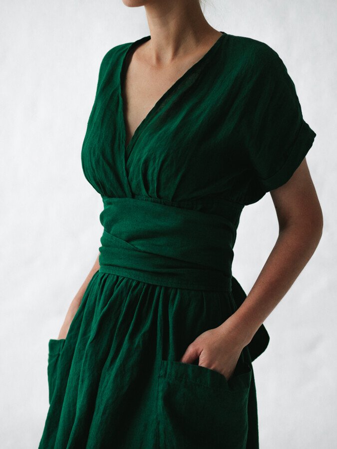Dames Zomerjurk Midi Rok Jurk voor Vrouw