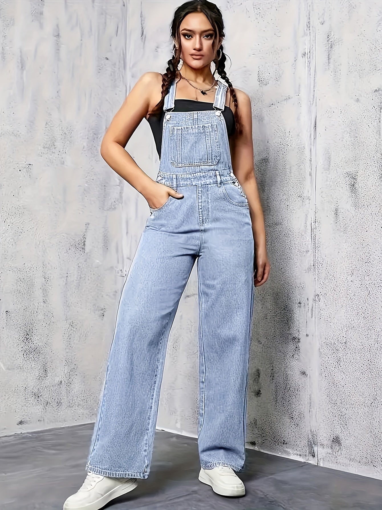 Dames Mouwloze Spijkeroverall - Erah