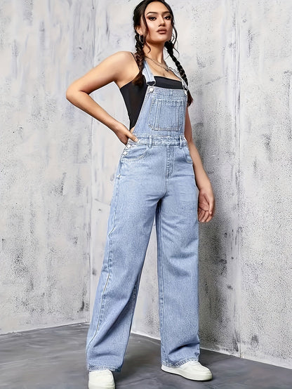 Dames Mouwloze Spijkeroverall - Erah