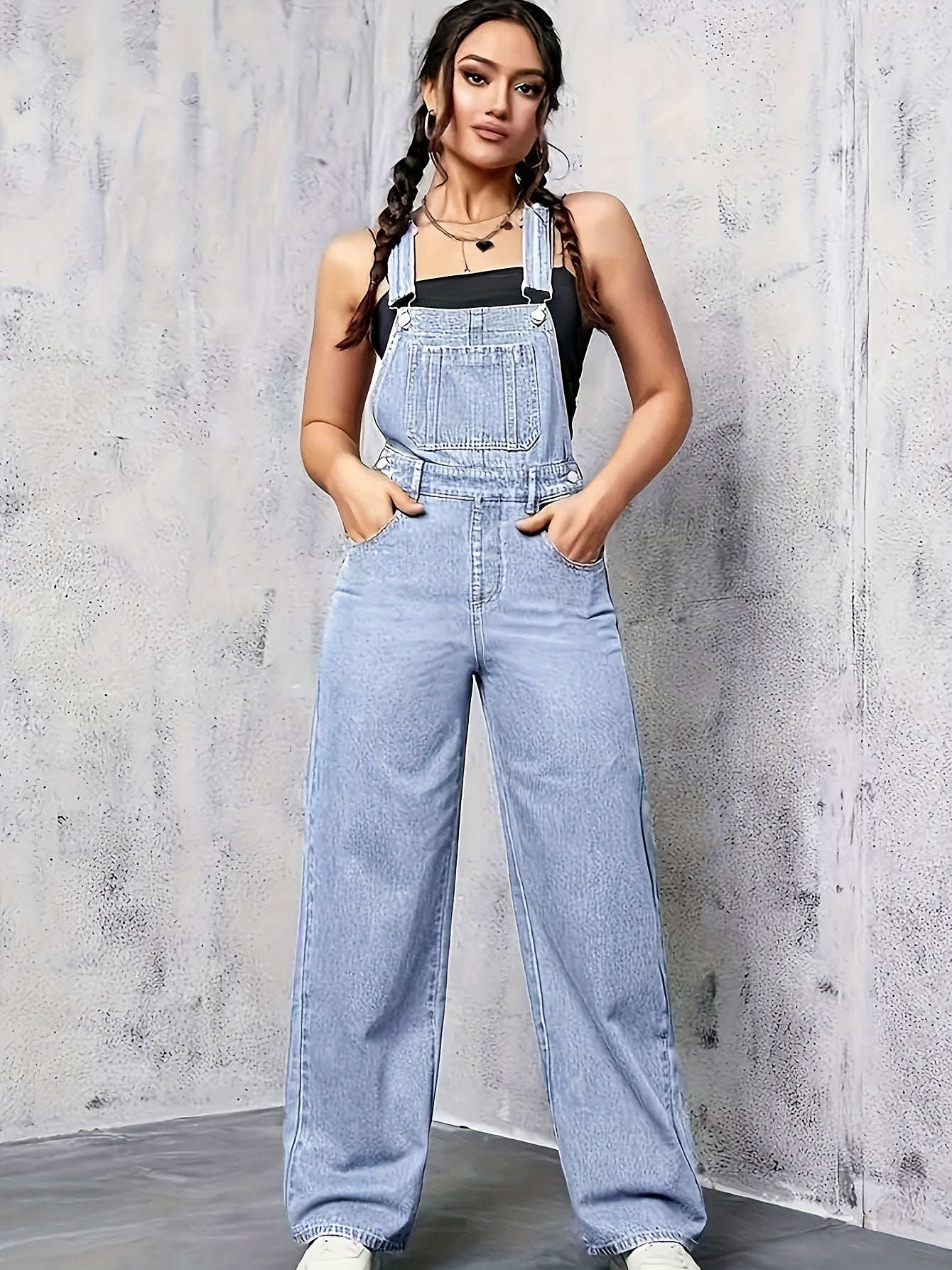 Dames Mouwloze Spijkeroverall Elegant en Stijlvol - StudioMarella