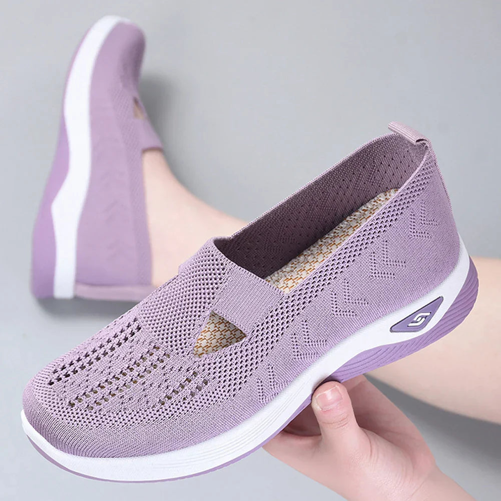 Lichte Zomer Wandelschoenen Geweven Comfortabel