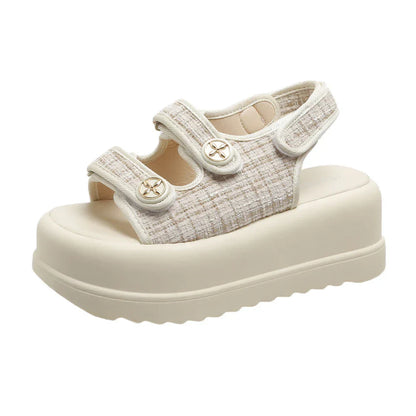 Dames Sandalen Met Hoge Hak en Riemen