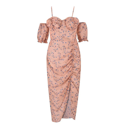 Dames Jurk Zomerse Print Stijlvolle Korte Jurk