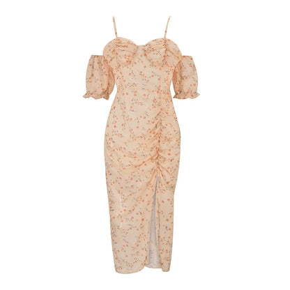 Dames Jurk Zomerse Print Stijlvolle Korte Jurk