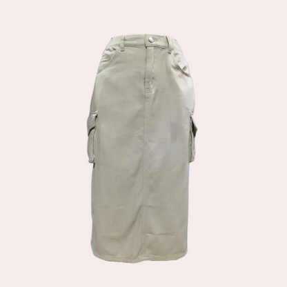 Dames Cargo Rok Zwart Retro Look - StudioMarella