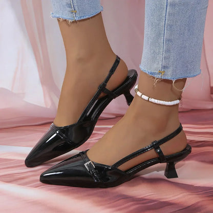 Zomer Sandalen Mode Damessandalen Leer
