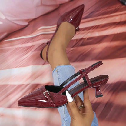 Zomer Sandalen Mode Damessandalen Leer