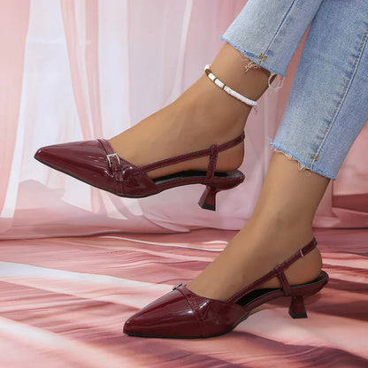 Zomer Sandalen Mode Damessandalen Leer - StudioMarella