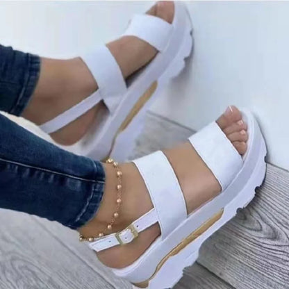 Zomer Sandalen Dames Sleehak Comfortabel