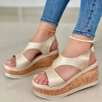 Hoge Hak Sandalen Zomer Plateauzool Dames