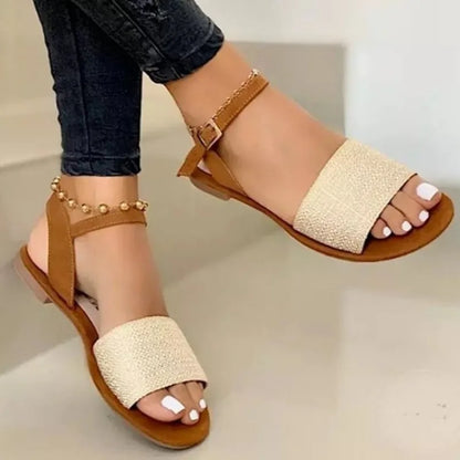 Dames Sandalen 2024 Hoge Kwaliteit Elegante Gesp