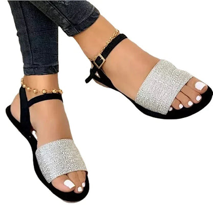 Dames Sandalen 2024 Hoge Kwaliteit Elegante Gesp