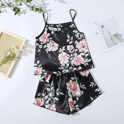 Dames Pyjama Set Bloemenprint Zacht en Comfortabel - StudioMarella