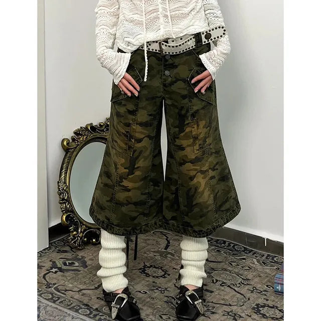 Vrouwelijke Camouflage Korte Broek Sportief Model - StudioMarella