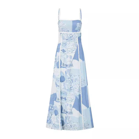 Dames Zomerjurk Lange Maxi Jurk Zomerse Stijl - StudioMarella