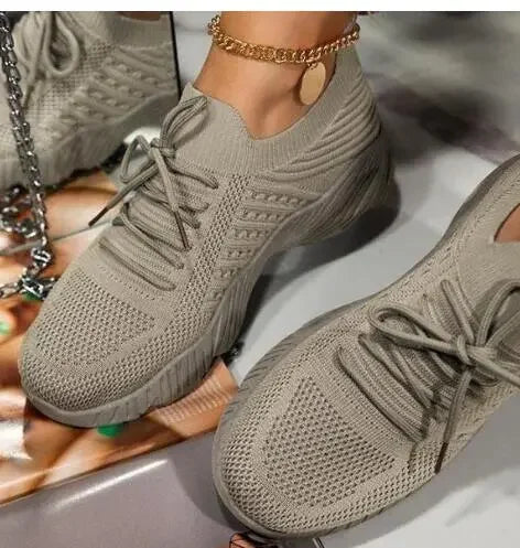 Dames Sneakers Trendy Sportief Comfortabel