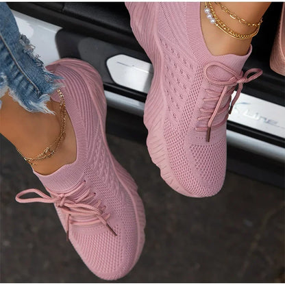 Dames Sneakers Trendy Sportief Comfortabel