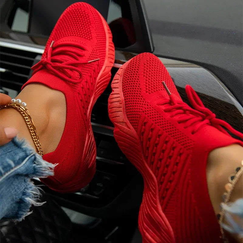 Dames Sneakers Trendy Sportief Comfortabel