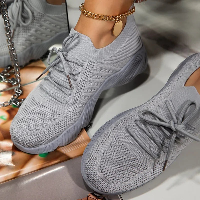 Dames Sneakers Trendy Sportief Comfortabel