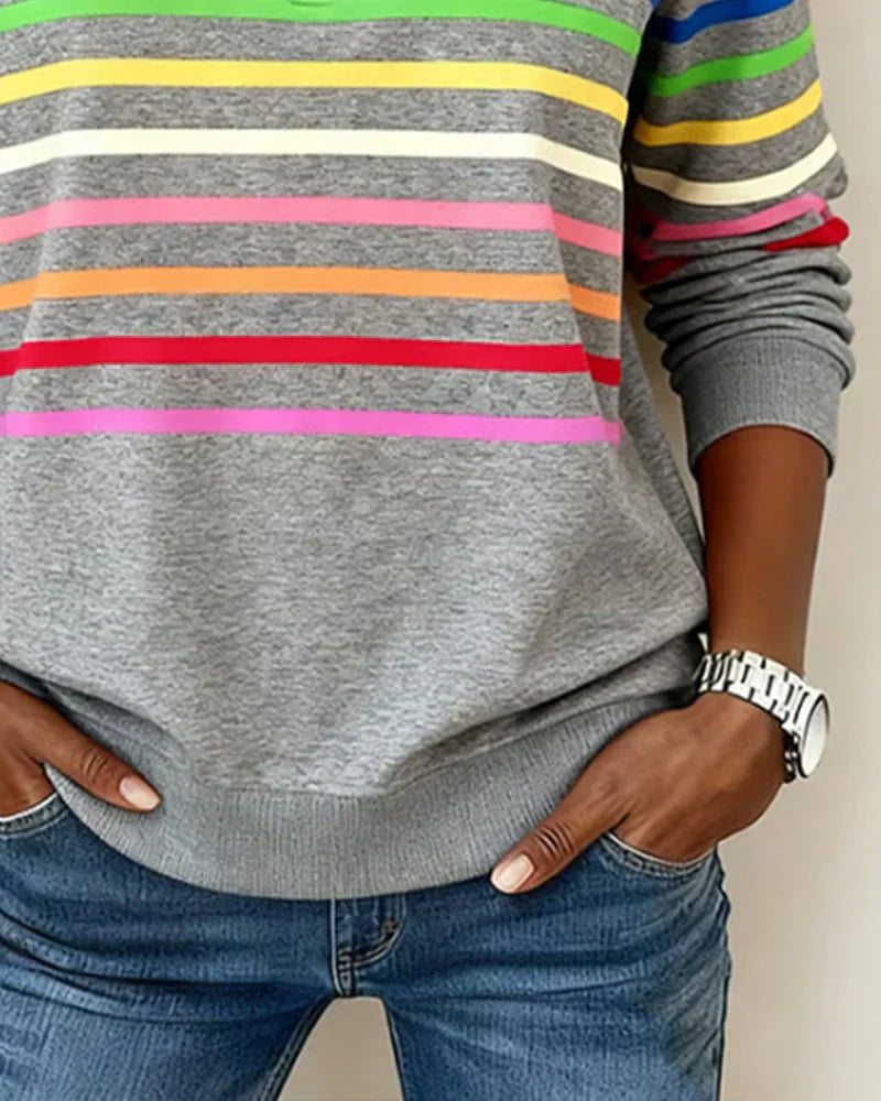 Dames Sweatshirt | Half-zip & Hoge Kraag voor Comfortabele Warmte