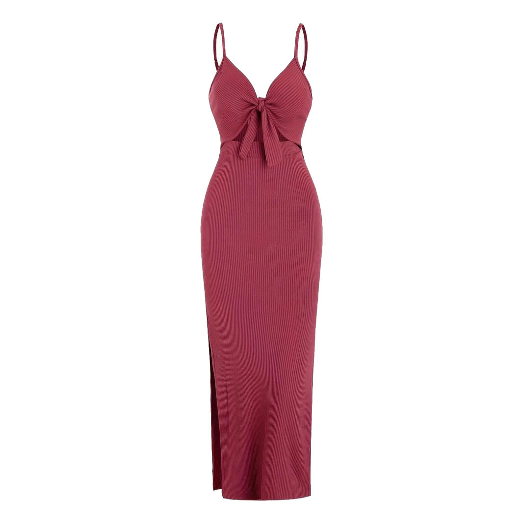 Dames Zomerjurk Maxi V Hals Jurk Bloemendesign