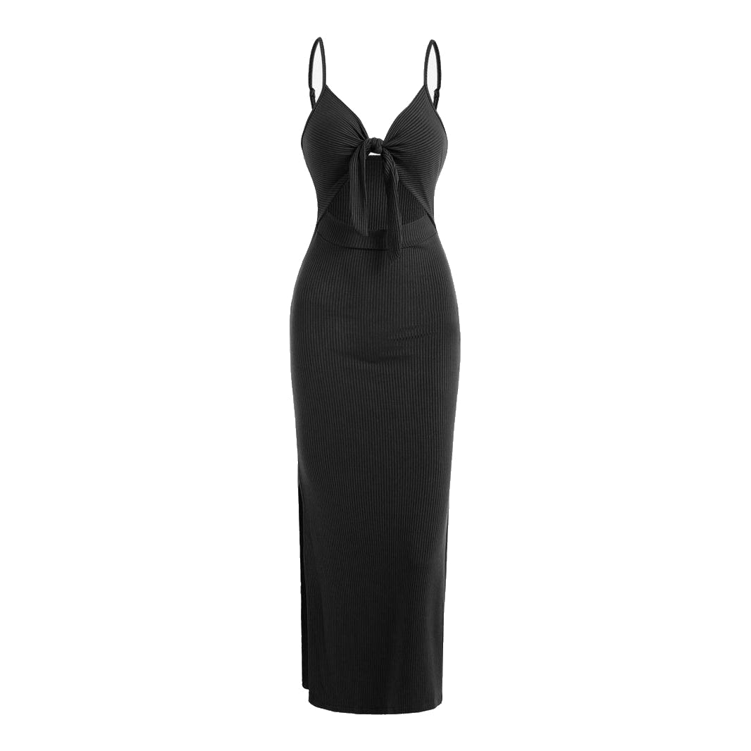 Dames Zomerjurk Maxi V Hals Jurk Bloemendesign