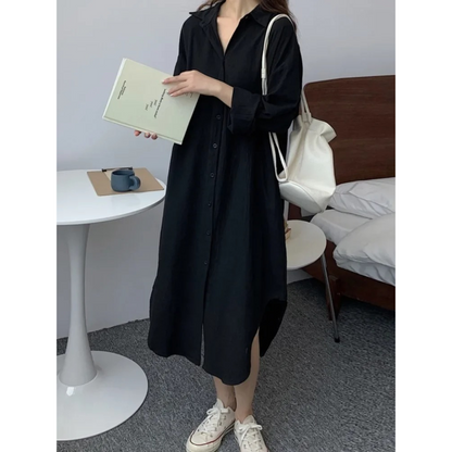 Dames Jurk Midi met Blouse Effect Klassieke Stijl - StudioMarella