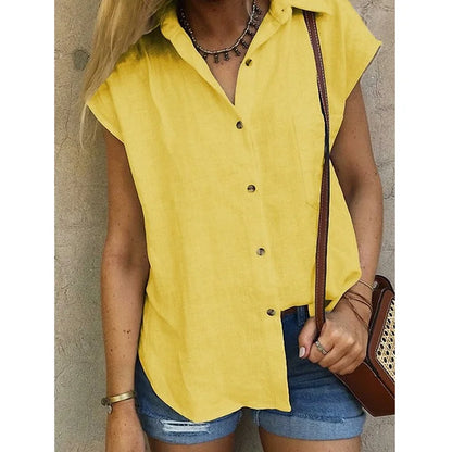 Zomer Shirt Vrouwelijk Elegant Boho Stijl
