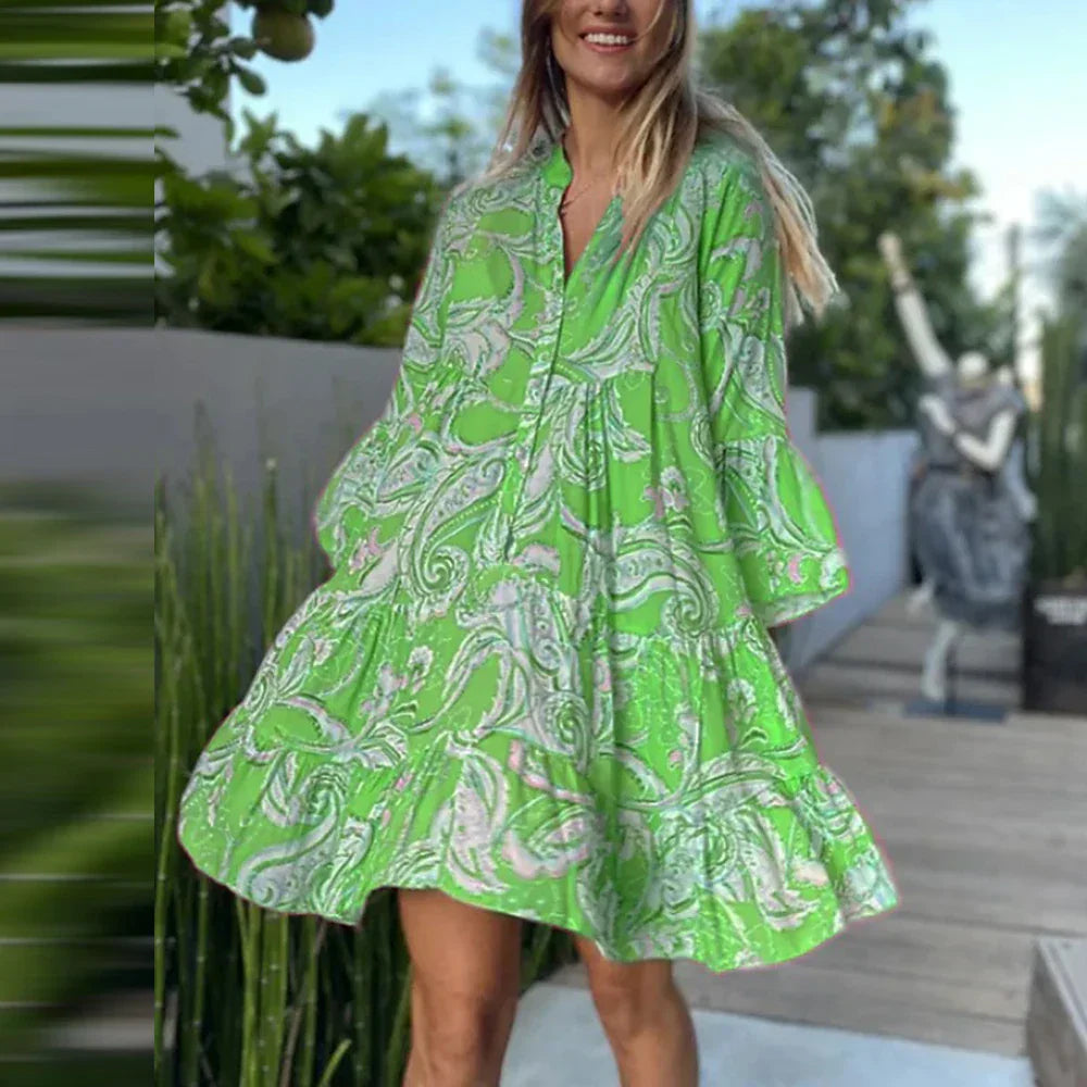 Zomerjurk Vrouwelijk Elegance Jurk voor Vrije Tijd