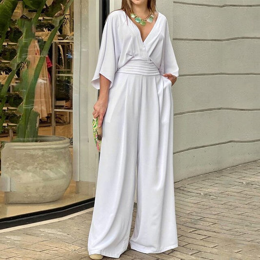 Zwarte Jumpsuit voor Vrouw Gala Avondjurk Elegante Avondkleding - StudioMarella