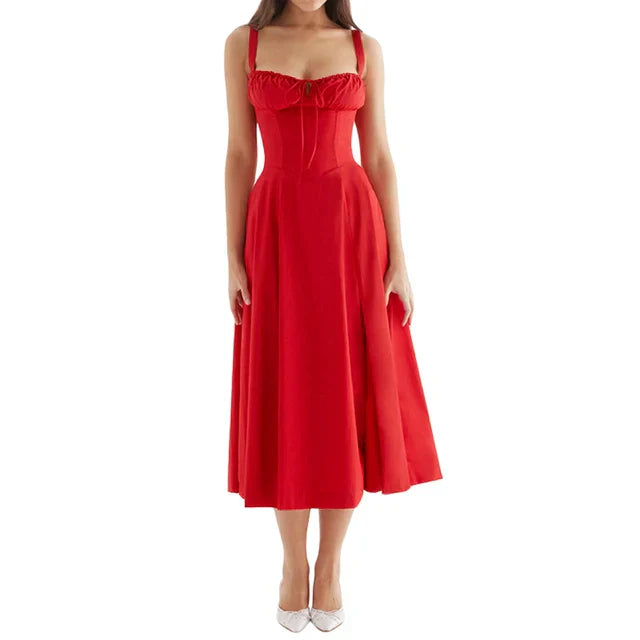 Zomerjurk Dames Retro Stijl Jurk