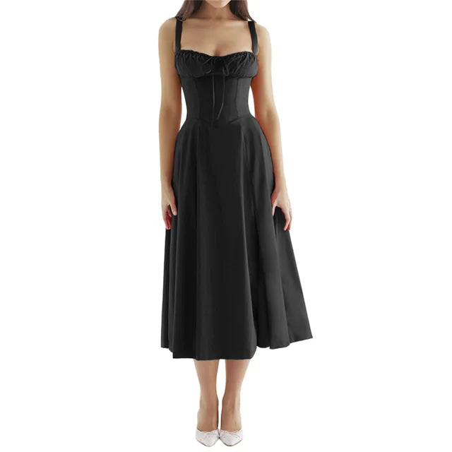 Zomerjurk Dames Retro Stijl Jurk - StudioMarella