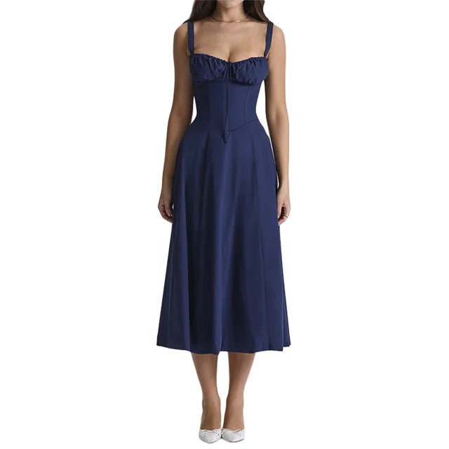 Zomerjurk Dames Retro Stijl Jurk