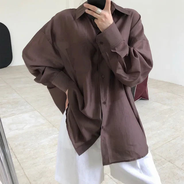 Lichte Zomerblouse voor Vrouw Vrij Gevoerde Mode - StudioMarella