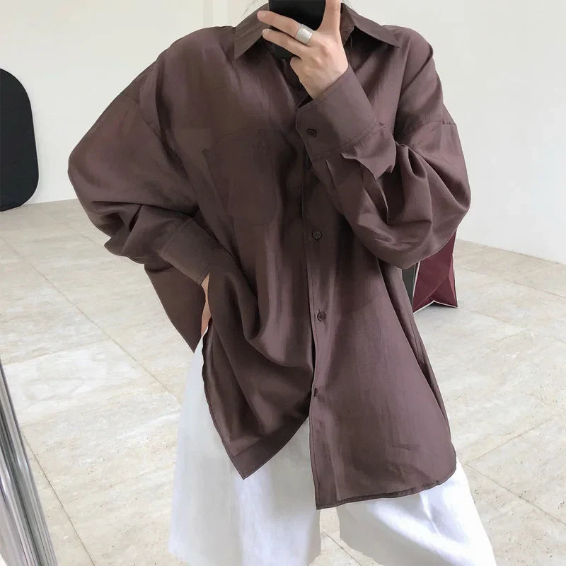 Lichte Zomerblouse voor Vrouw Vrij Gevoerde Mode