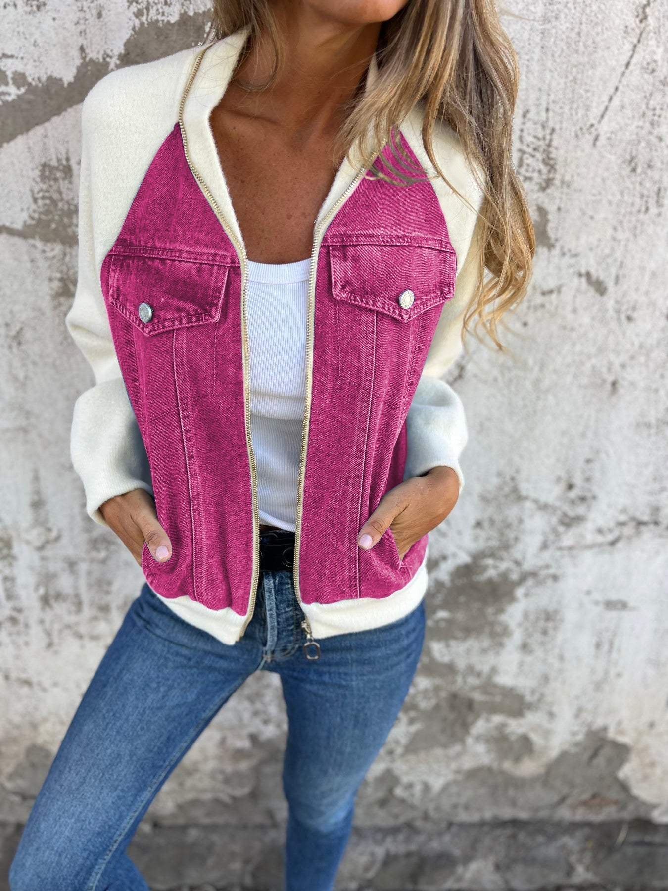 Dames stijlvolle jacket | Ritsdesign & Warm Comfort Tussenjas