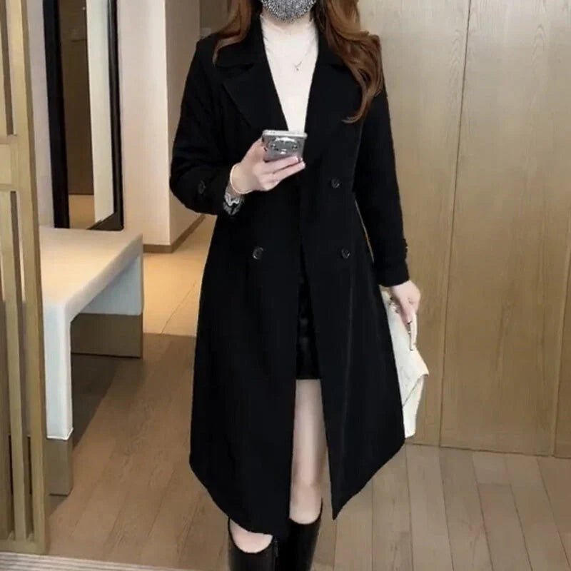 Dames Trenchcoat Waterdicht en Warm met Elegant Design - StudioMarella