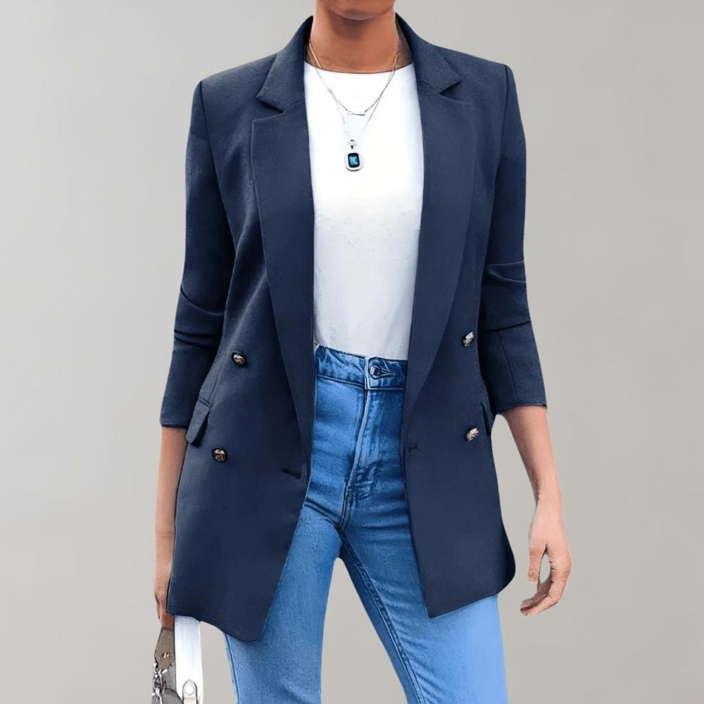 Dames Blazer Camille | Elegante Driekwart Mouwen 2