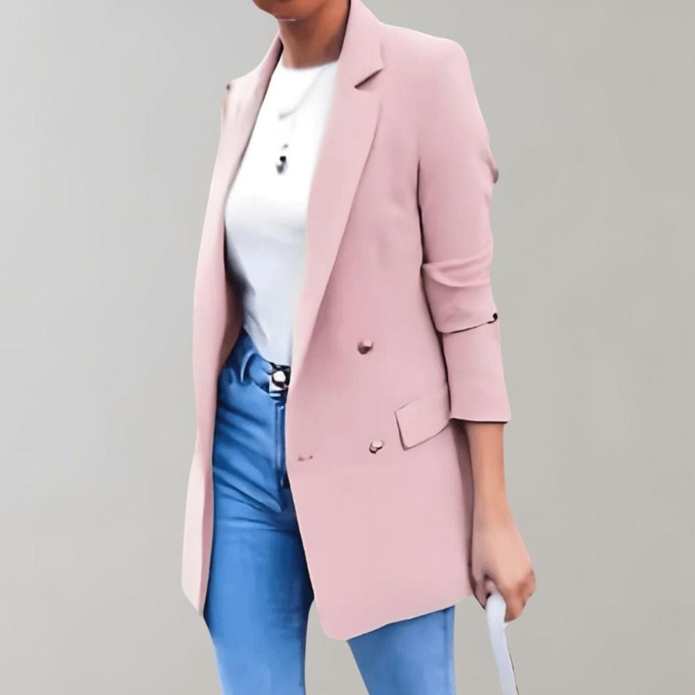 Dames Blazer Camille | Elegante Driekwart Mouwen 6